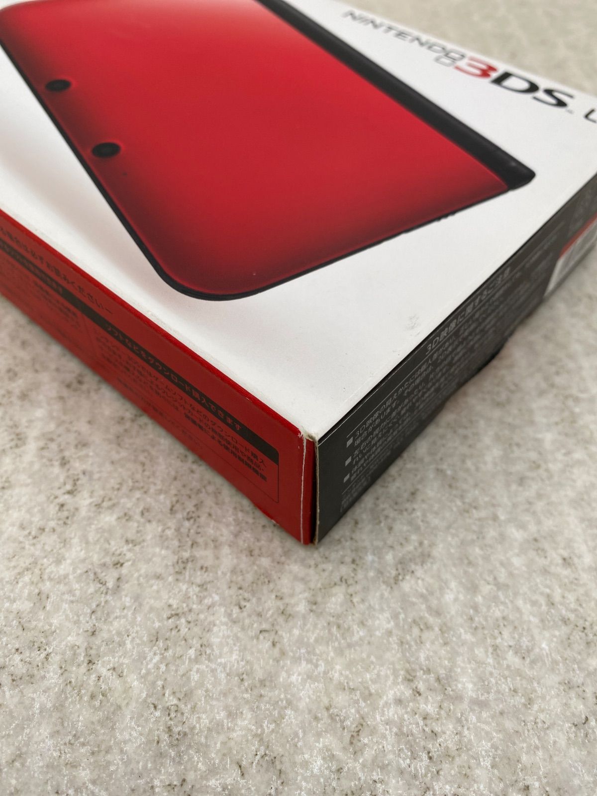 ◇ニンテンドー3DSLL本体 レッド×ブラック 0012568661 - メルカリ