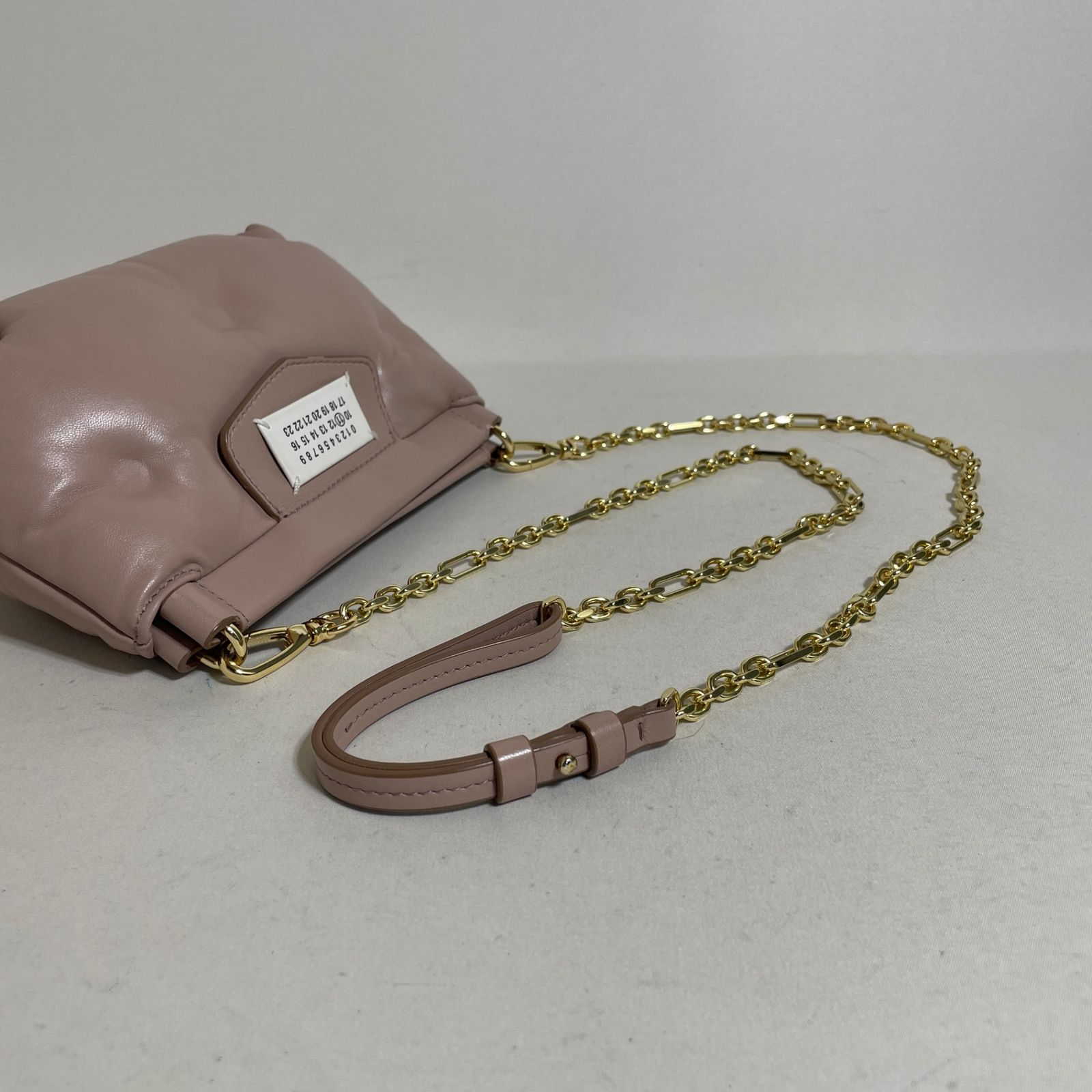 2604-92｜美品｜メゾンマルジェラ グラムスラム ショルダーバッグ ピンク 2604-92｜美品｜メゾンマルジェラ グラムスラム ショルダーバッグ