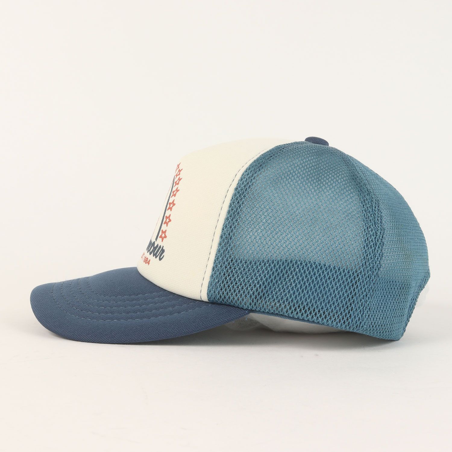 hysteric glamor メッシュキャップ　ブルー　speedster HYSTERIC GLAMOUR ヒステリックグラマー キャップ ブルー サイズ:FREE
