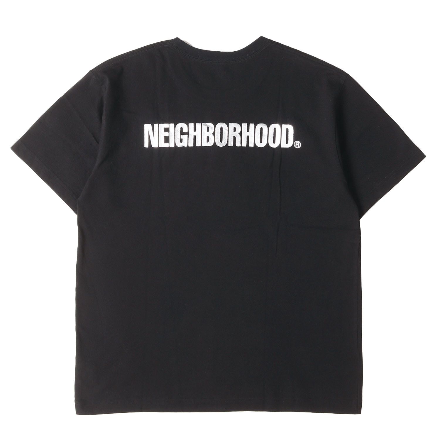 180053 現状品 NEIGHBORHOOD ネイバーフッド 半袖Tシャツ M メンズ [0000000007829] NEIGHBORHOOD ネイバーフッド Tシャツ ブラック 黒 サイズ:M
