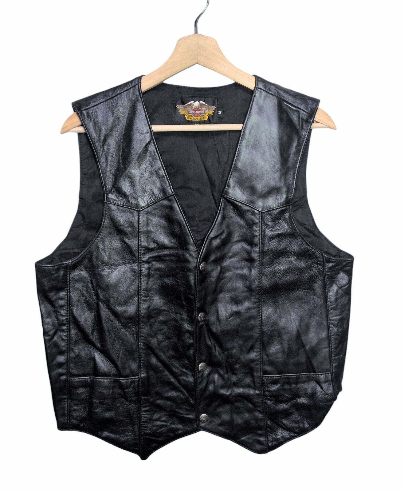 USA製 Harley-Davidson レザーベスト-オンライン買い