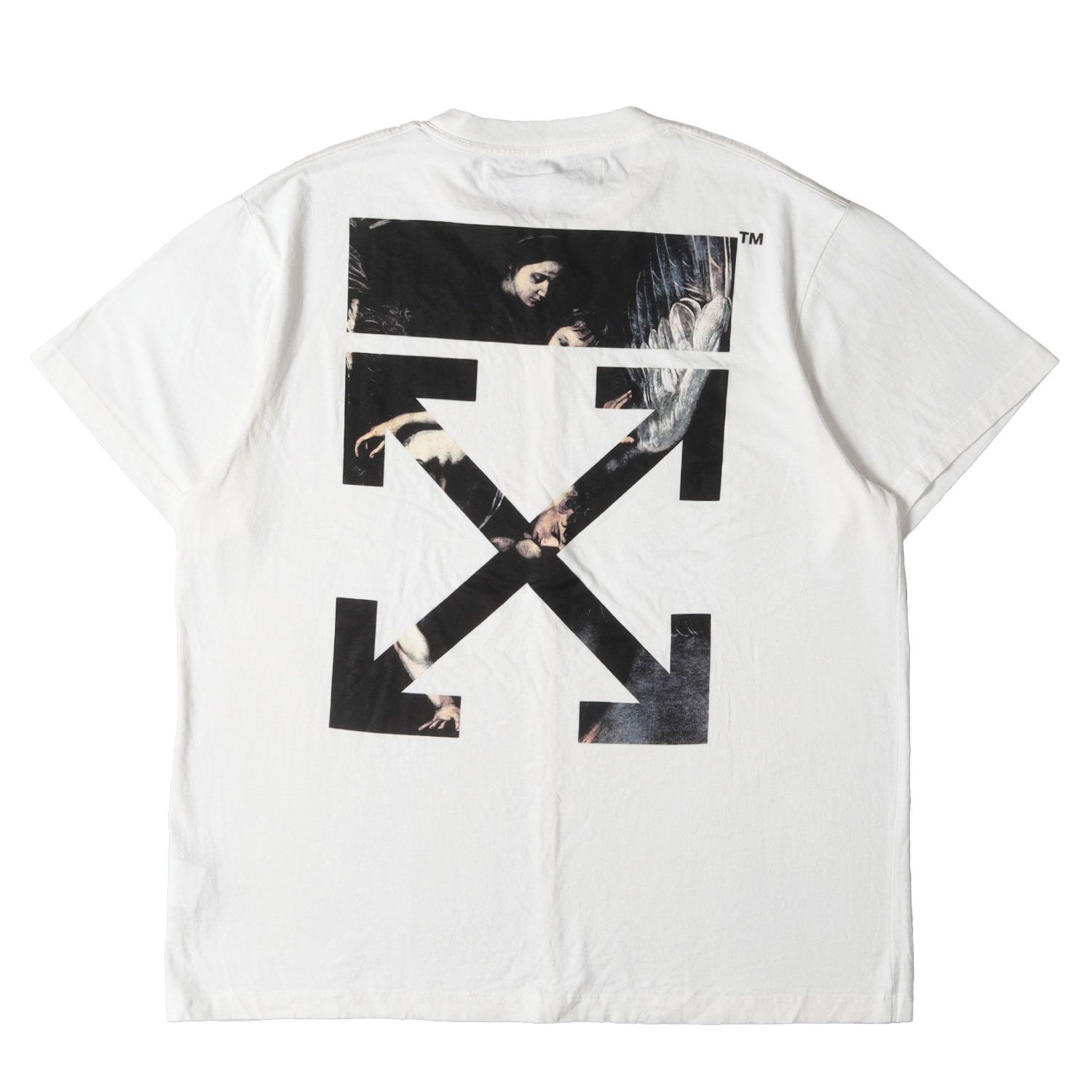 OFF-WHITE オフホワイト Tシャツ ホワイト 白 サイズ:M | 20SS 絵画 