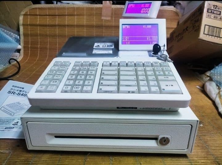 カシオレジスターSR-S4000　550444 CASIO（カシオ） 【CASIO】【Bluetoothレジ】カシオレジスター SR
