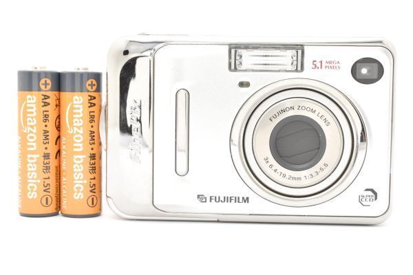 【動作確認済み】FUJIFILM FinePix A500 単三電池② Fujifilm 富士フイルム FinePix A500 単三電池対応 510万画素 光学3倍
