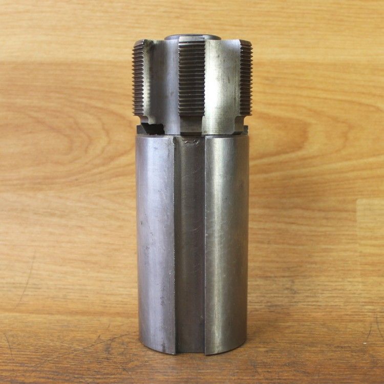 TANOI/田野井 2-3/4×12U SKH ねじ切りタップ/65mmシャンク ホルダー付き