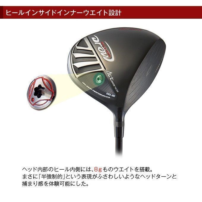 新品】高反発!! ワークスゴルフ ヘッドのみ ミリオンドロー 高反発