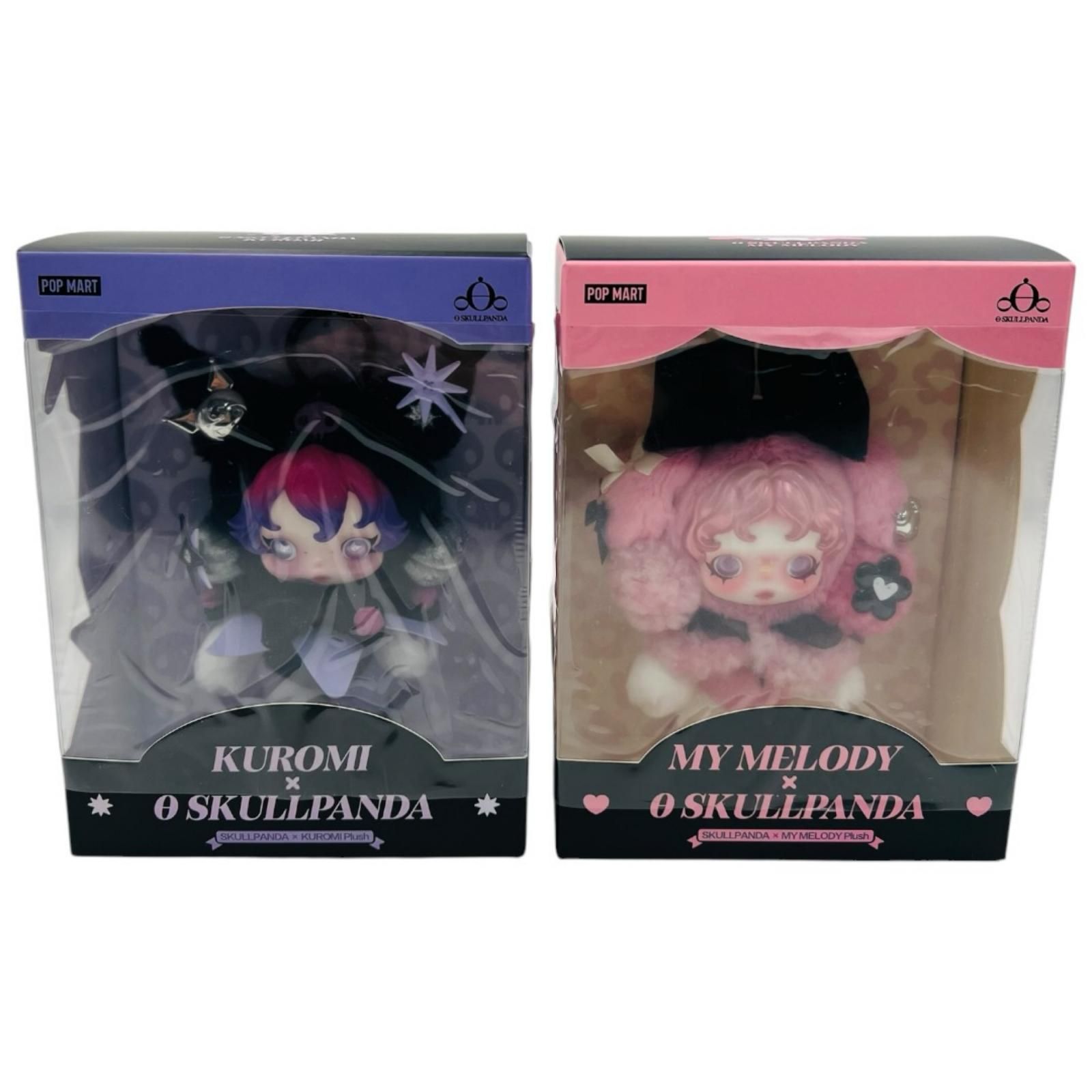 SKULLPANDA クロミ と マイメロディ2点セット 🎀 SKULLPANDA x クロミとマイメロディを開封!! 💗💜 みんな