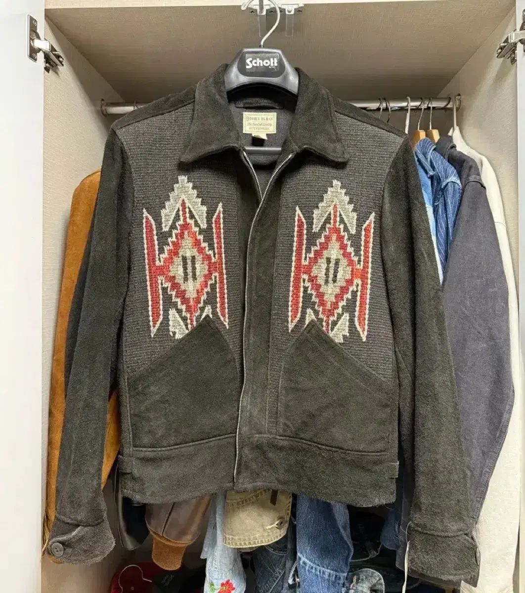 RRL(ダブルアールエル) ラフアウト ナバホ ジャケット S