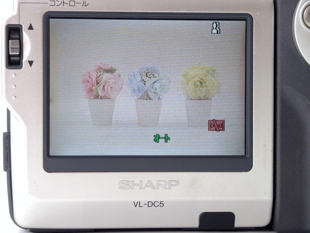 miniDVのダビングに！ SHARP ビデオカメラ VL-DC5 7日間保証付き