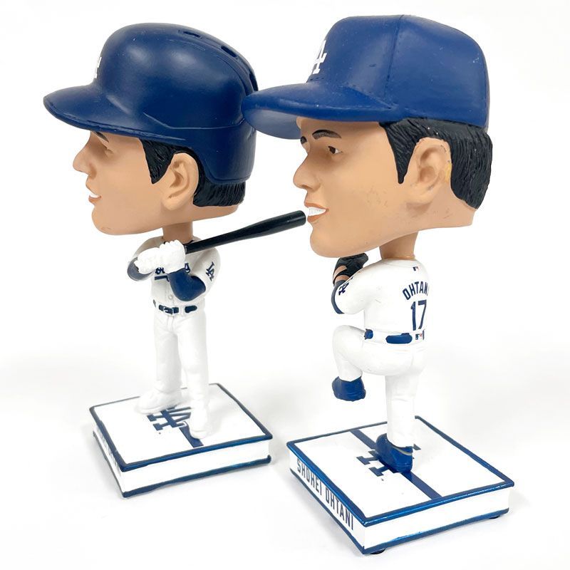 新品・在庫処分品】大谷翔平 SHOHEI OHTANI FOCO MINI BIG HEADS 2体