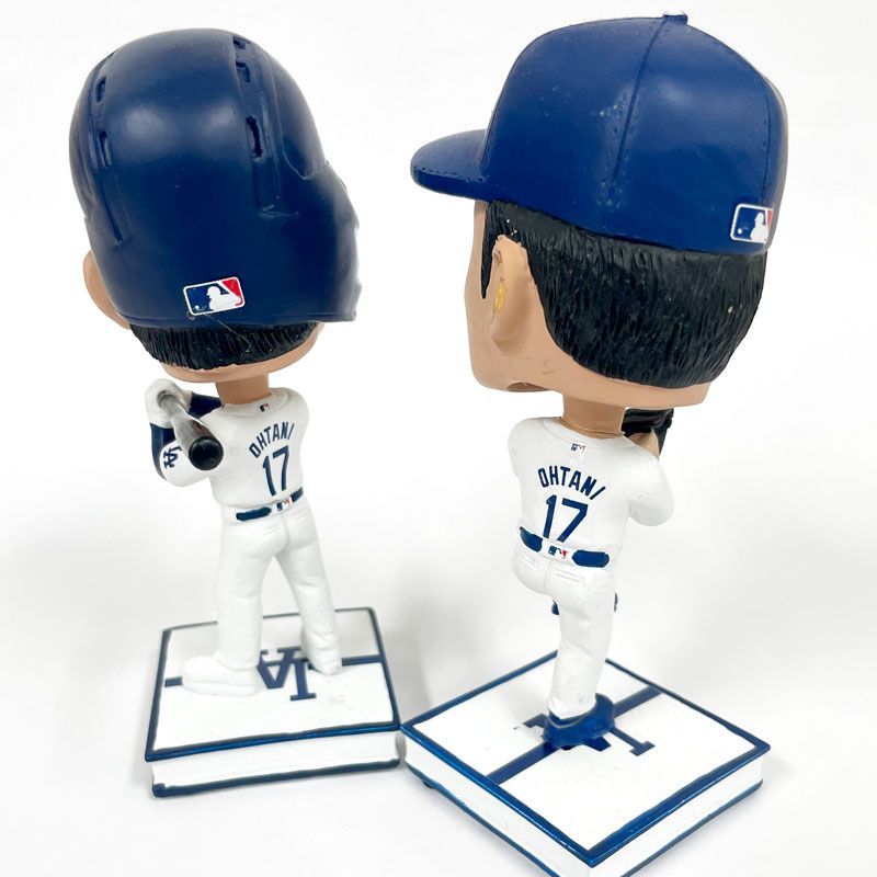 新品・在庫処分品】大谷翔平 SHOHEI OHTANI FOCO MINI BIG HEADS 2体