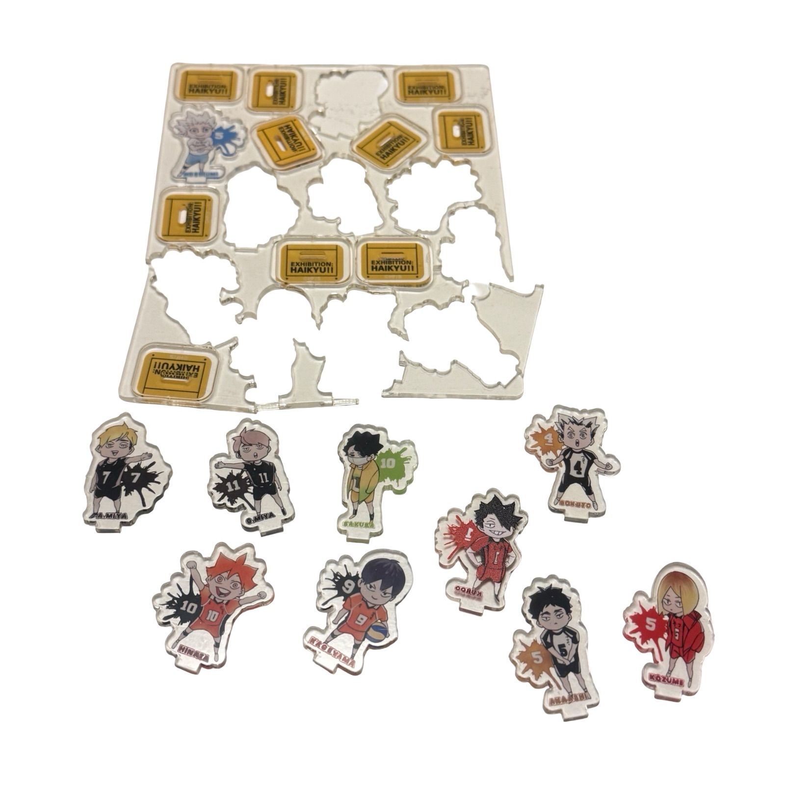 ジャンク ハイキュー!!展 アクリルスタンド ミニフィギュア 描き下ろし 