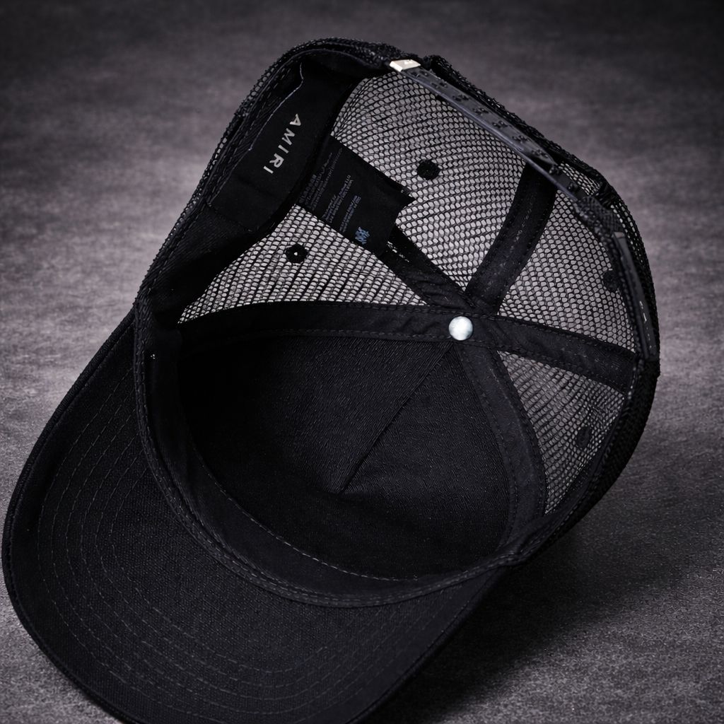 AMIRI（アミリ）キャップ 帽子 CAP ベースボールキャップ BLACK×BLUE