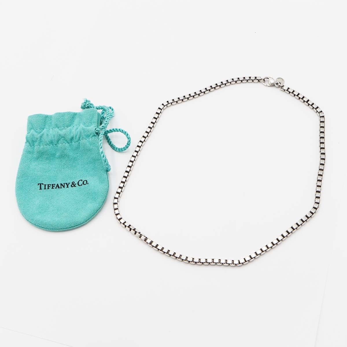 TIFFANY＆Co. ティファニー ベネチアン ネックレス 925 シルバー 40.5g