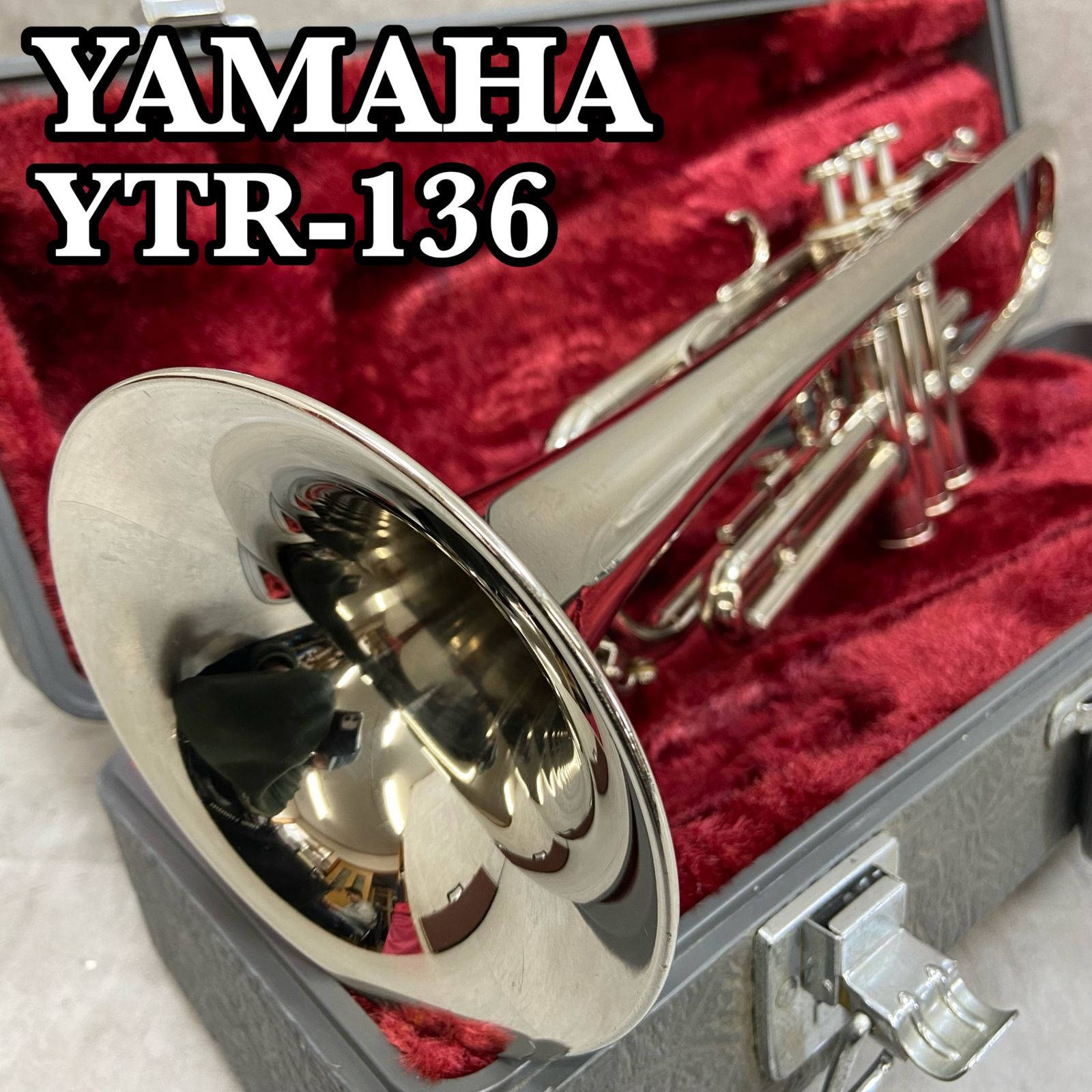 YAMAHA ヤマハ YTR-136 B♭トランペット trumpet 管楽器 Mボア