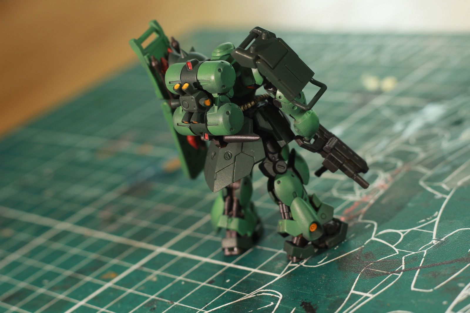 ガンダム アーティファクト ギラ・ドーガ 塗装完成品 - メルカリ