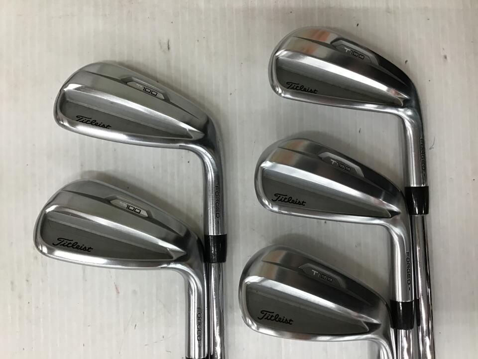 タイトリスト T100 2021 US AMT TOUR WHITE S200フレックス アイアン