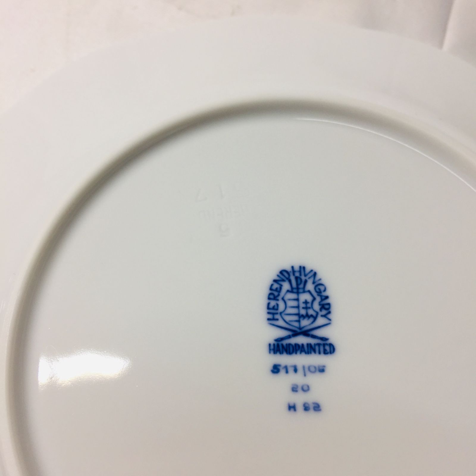 S【アンティーク】HEREND ヘレンド 大皿 2枚セット 食器 ヴィンテージ
