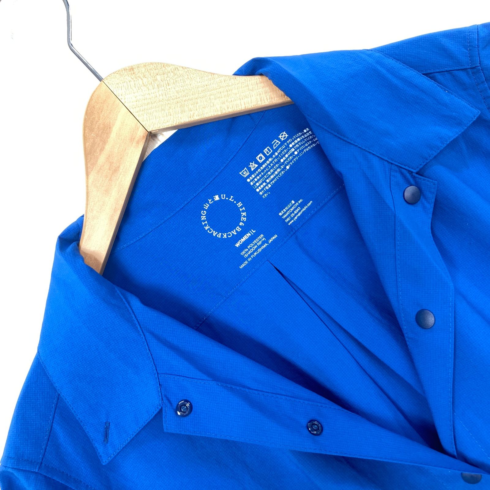 【Women's L ブルー系】 Yamatomichi ( 山と道 ) ユーエル ショートスリーブ シャツ UL Short Sleeve Shirt ポリエステル ウェア トップス インナー シャツ ショートス ✉️Women's L ブルー系 Yamatomichi ( 山と道 ) ユーエル ショート