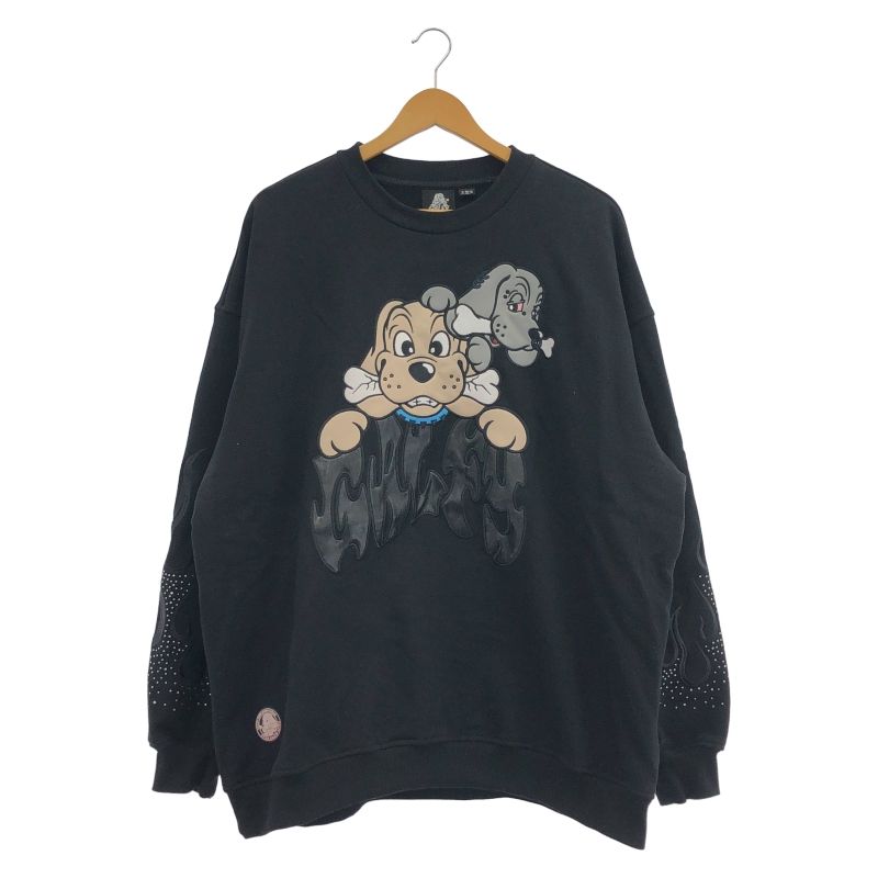 【中古】GALFY ファイヤーピカピカスウェット 大型犬（XL) 161041 ブラック ガルフィー[10][240010512545] 中古】GALFY ファイヤーピカピカスウェット 大型犬（XL) 161041