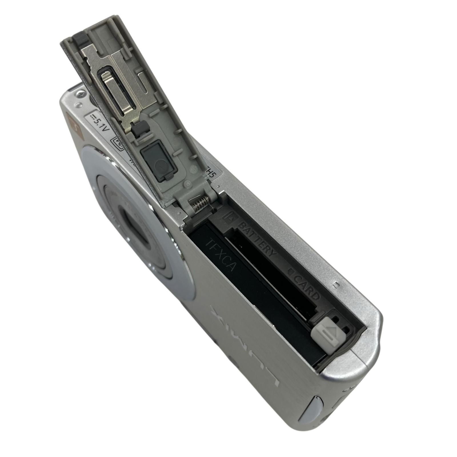 186000 動作確認済み Panasonic LUMIX DMC-FH5 デジタルカメラ シルバー