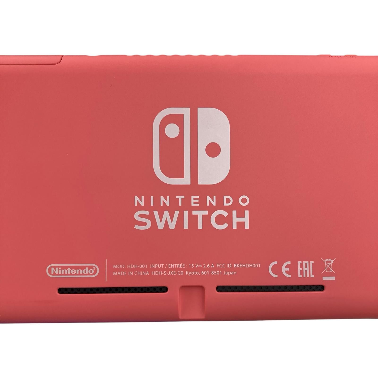 186000 現状品 Nintendo 任天堂 ニンテンドウ Switch Lite HDH-001  ピンク [250422HM140210] 186000 動作確認済み 任天堂 ニンテンドウ Nintendo Switch Lite