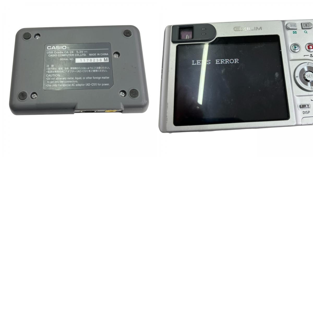 186000 ジャンク品 CASIO カシオ EXILIM smc PENTAX ZOOMLENS OPTICAL 