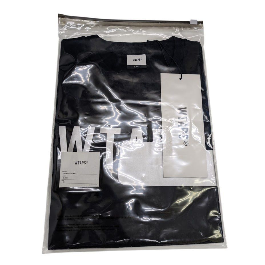 美品 25ss WTAPS SPOT VSN/SS/COTTON TEE SIZE-L 251ATDT-STM06S