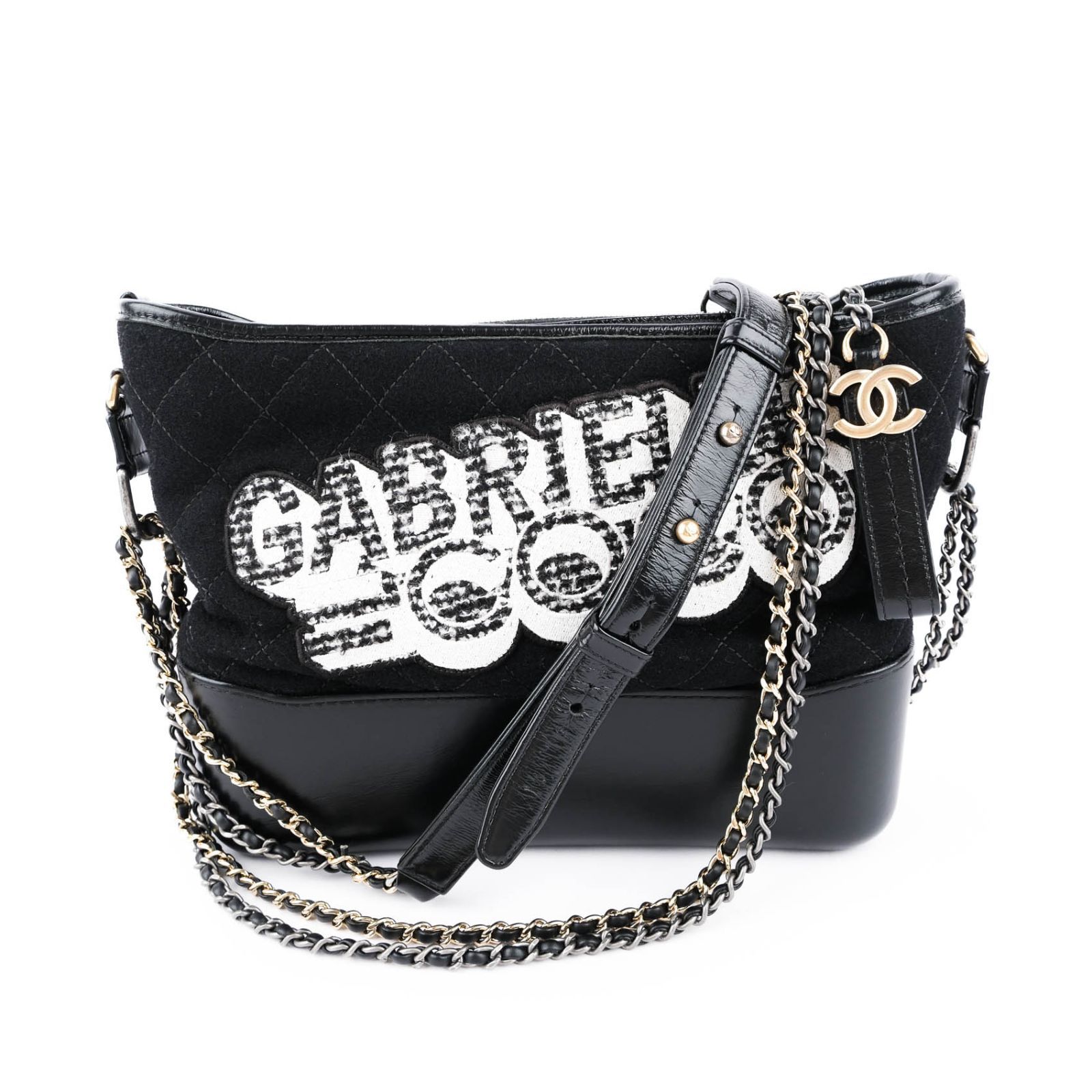 完成品配送 CHANEL HOBO ガブリエル ミディアムショルダーバッグ 
