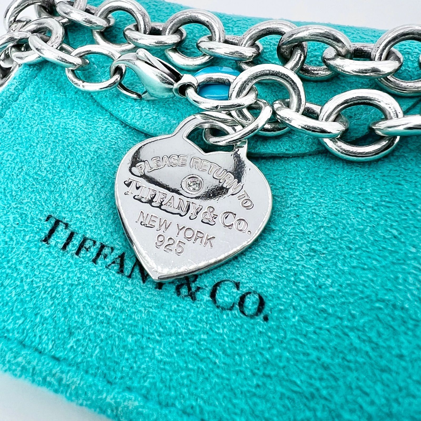 極美品✨ ティファニー ネックレス リターントゥ オーバル AG925 極 美品 TIFFANY&Co. ティファニー リターントゥ オーバル