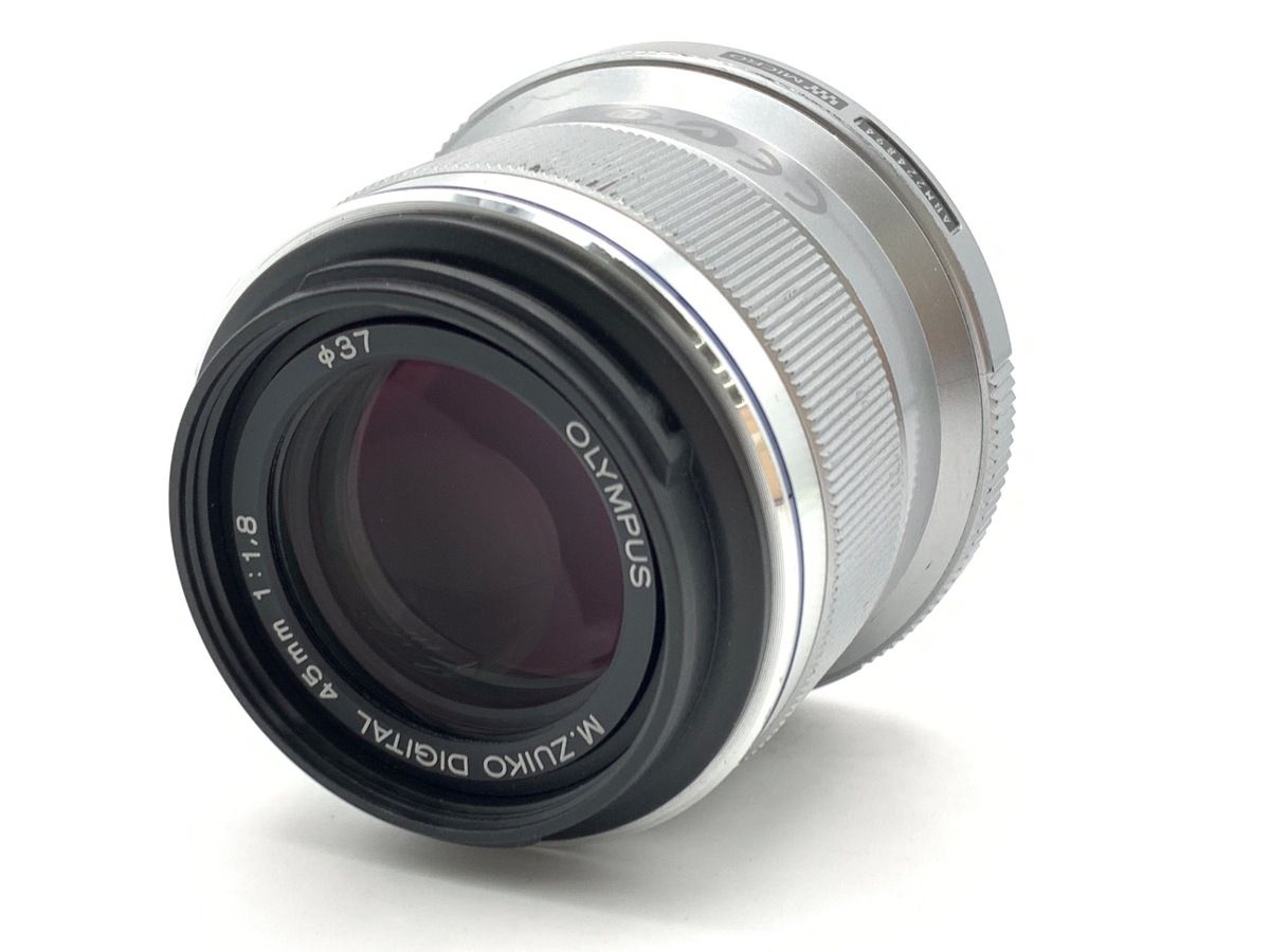 中古】 【並品】 オリンパス M.ZUIKO DIGITAL 45mm F1.8 シルバー