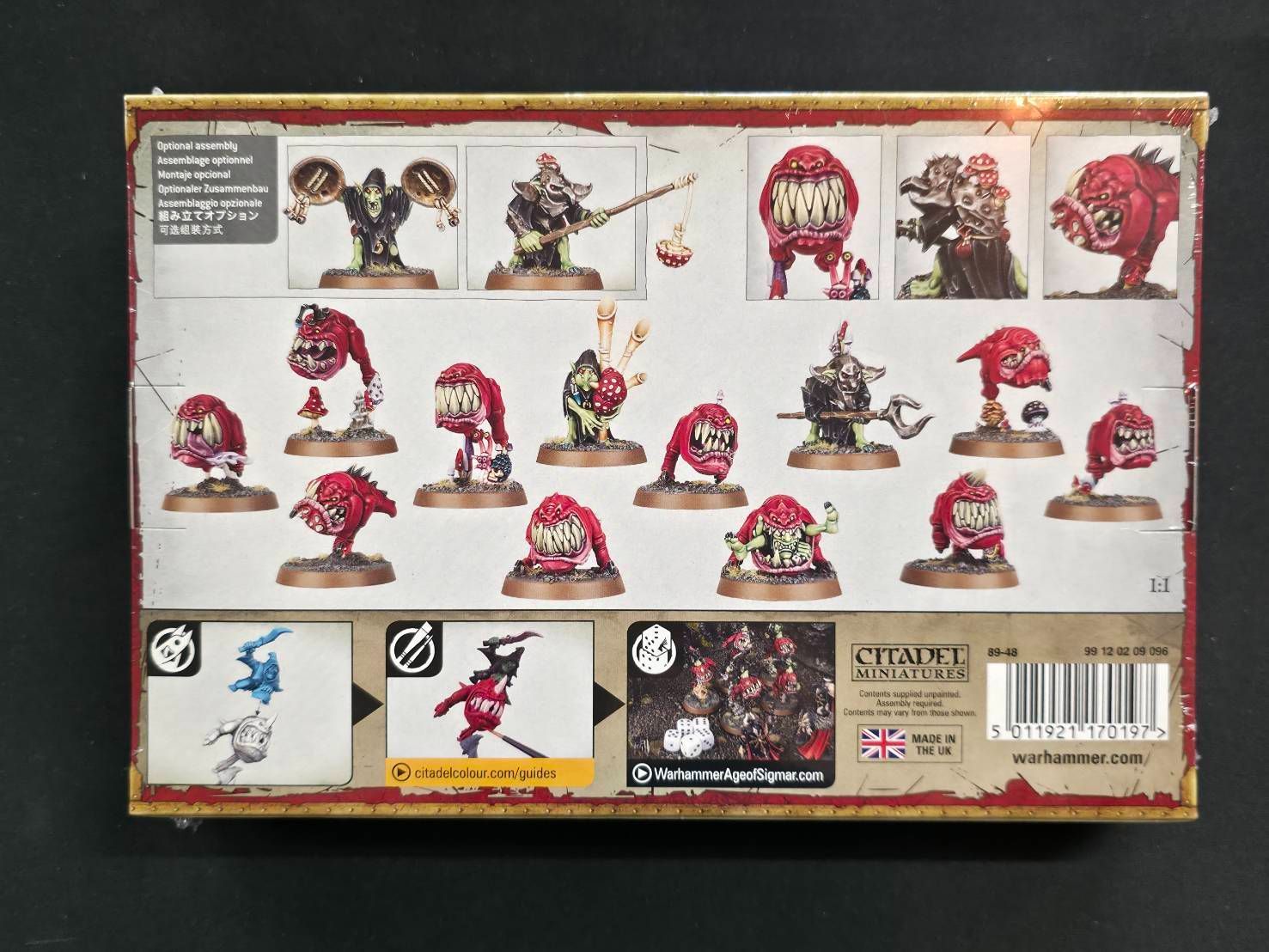 WHAoS】WARHAMMER AGE OF SIGMAR Squig Herd [グルームスパイト