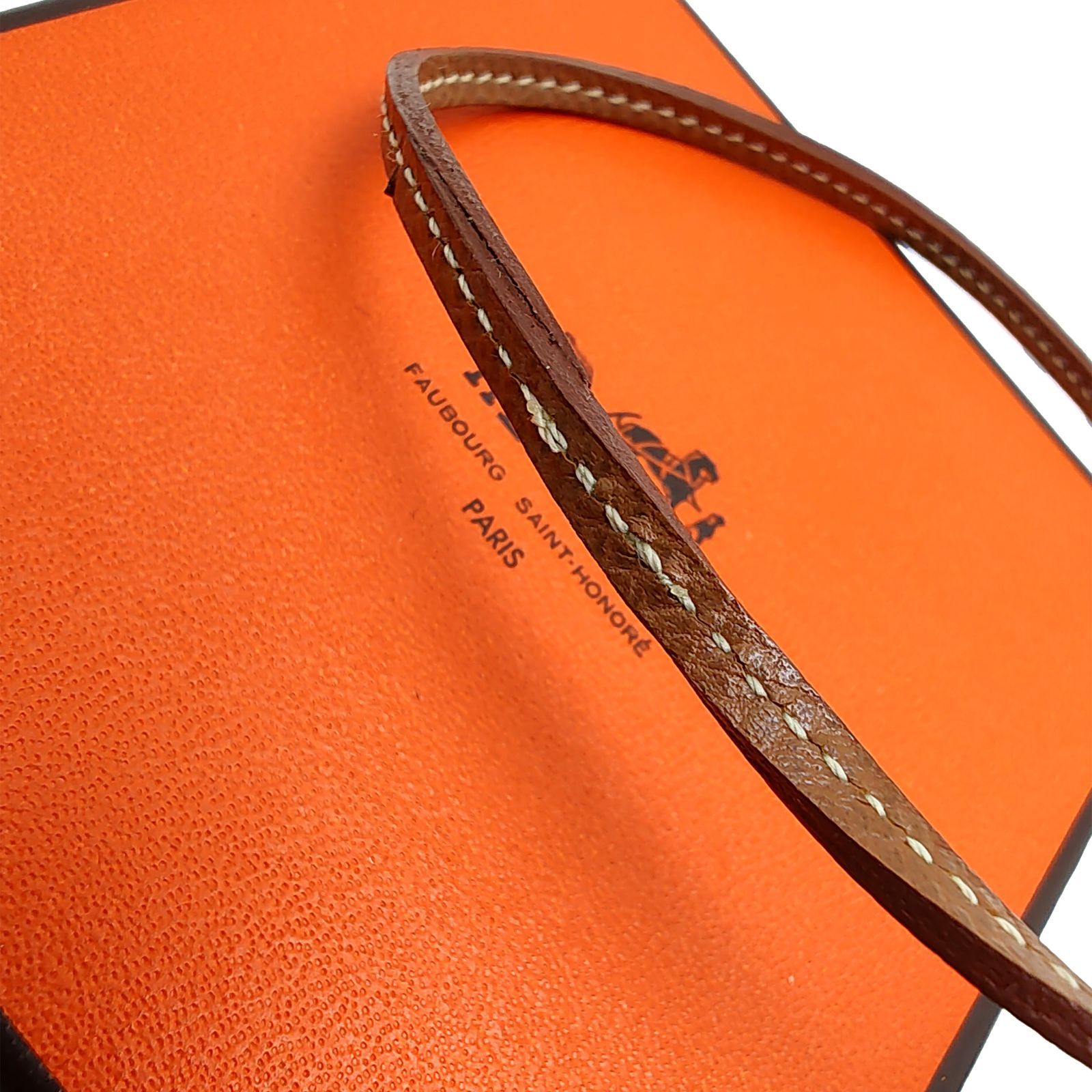 エルメス ラニエール ネックレス ブレスレット ゴールド ブラウン 