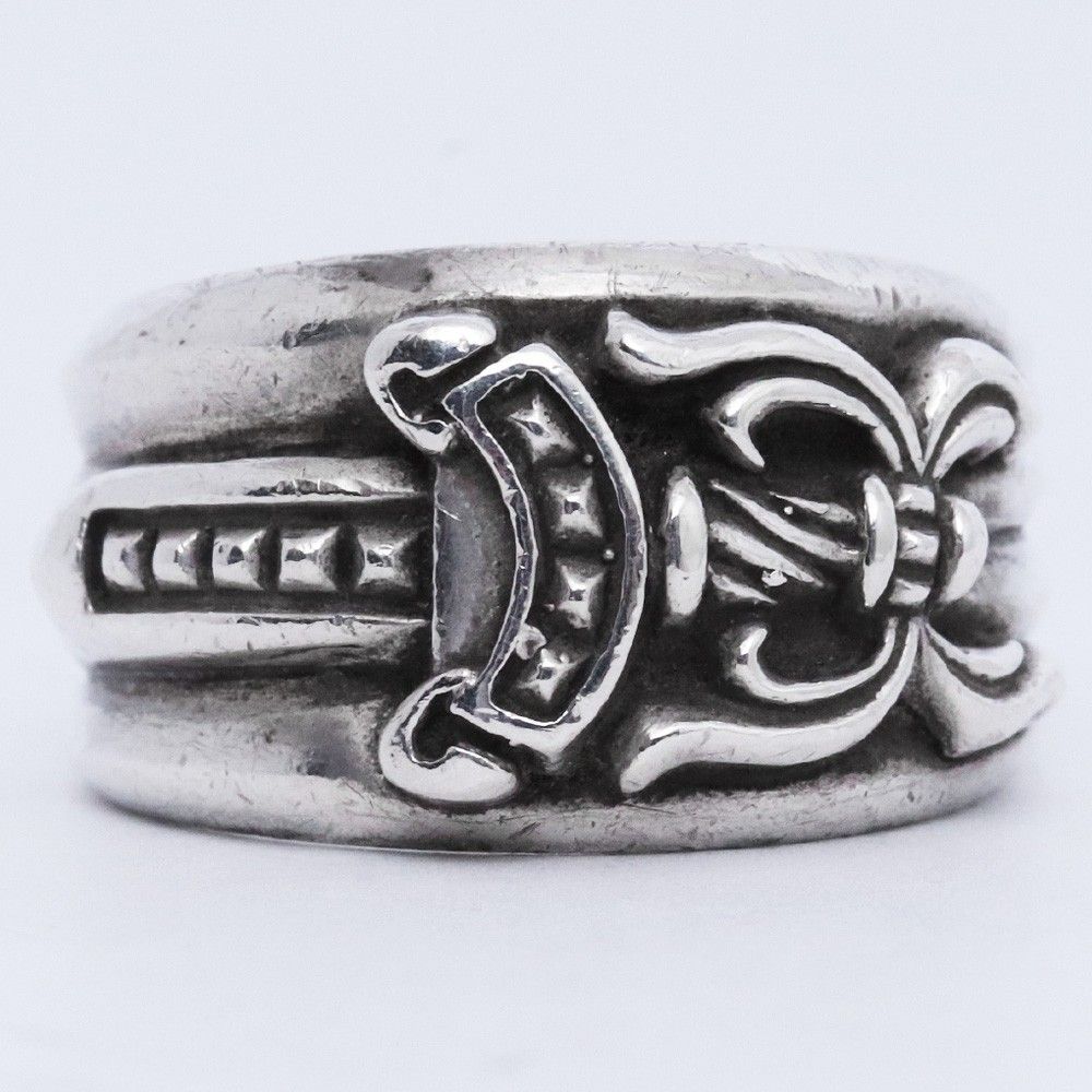 18号 CHROME HEARTS ダガーリング シルバー - メルカリ