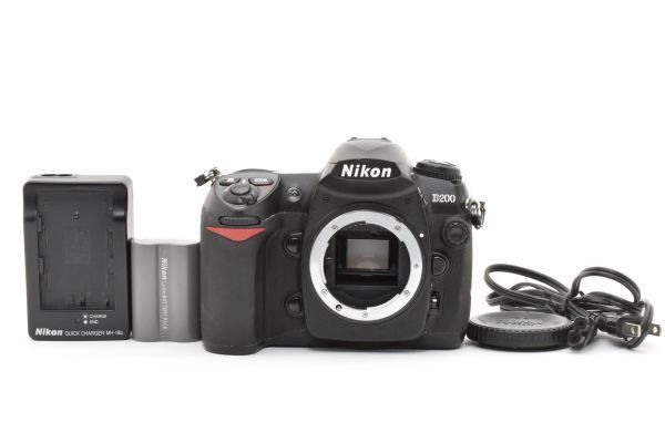 Nikon D200 極美品 2061ショット 良品＞Nikon D200 ボディ｜シャッター数16,000枚｜付属品完備｜堅牢
