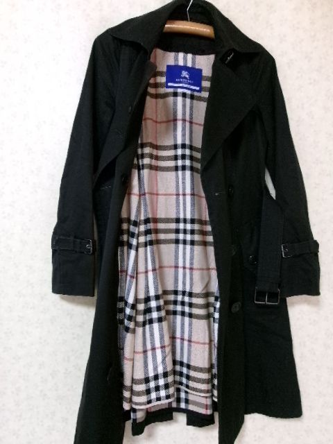 BURBERRY BLACK LABEL ライナー付トレンチコート サイズ38 中古・古着通販】BURBERRY BLACK LABEL (バーバリーブラックレーベル