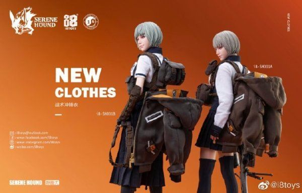 i8TOYS 静谧犬クローゼット戦术突撃衣 I8-SH001 1/6 スケール