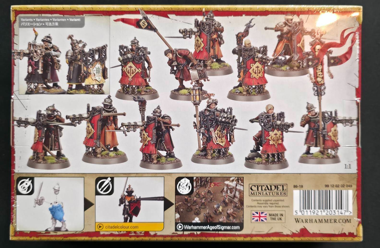 WHAoS】WARHAMMER AGE OF SIGMAR FREEGUILD FUSILLIERS [シティ・オヴ