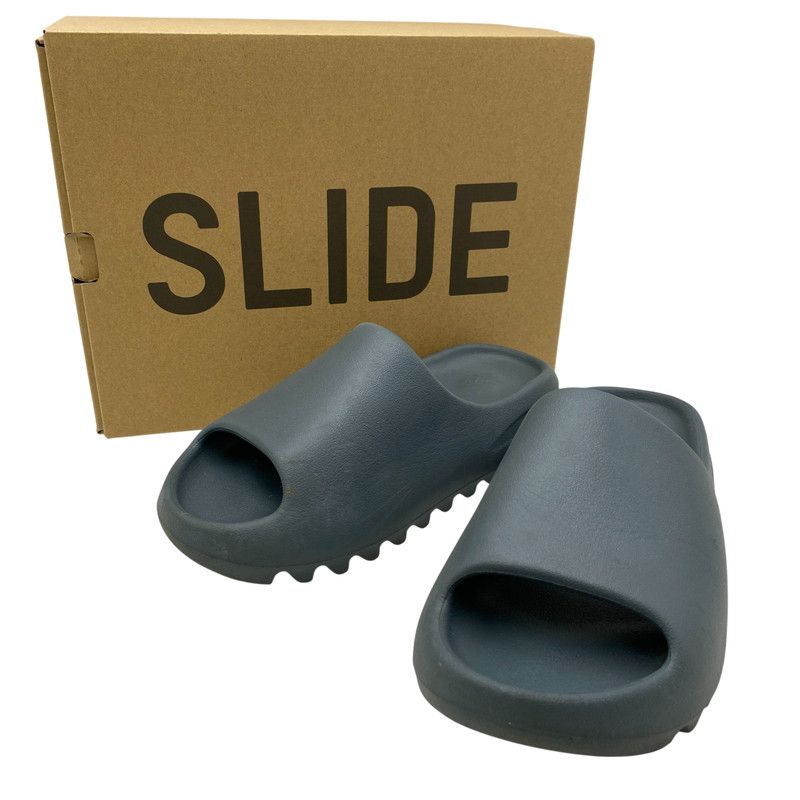 中古品】 adidas アディダス ID2349 YEEZY SLIDE SLATE MARINE