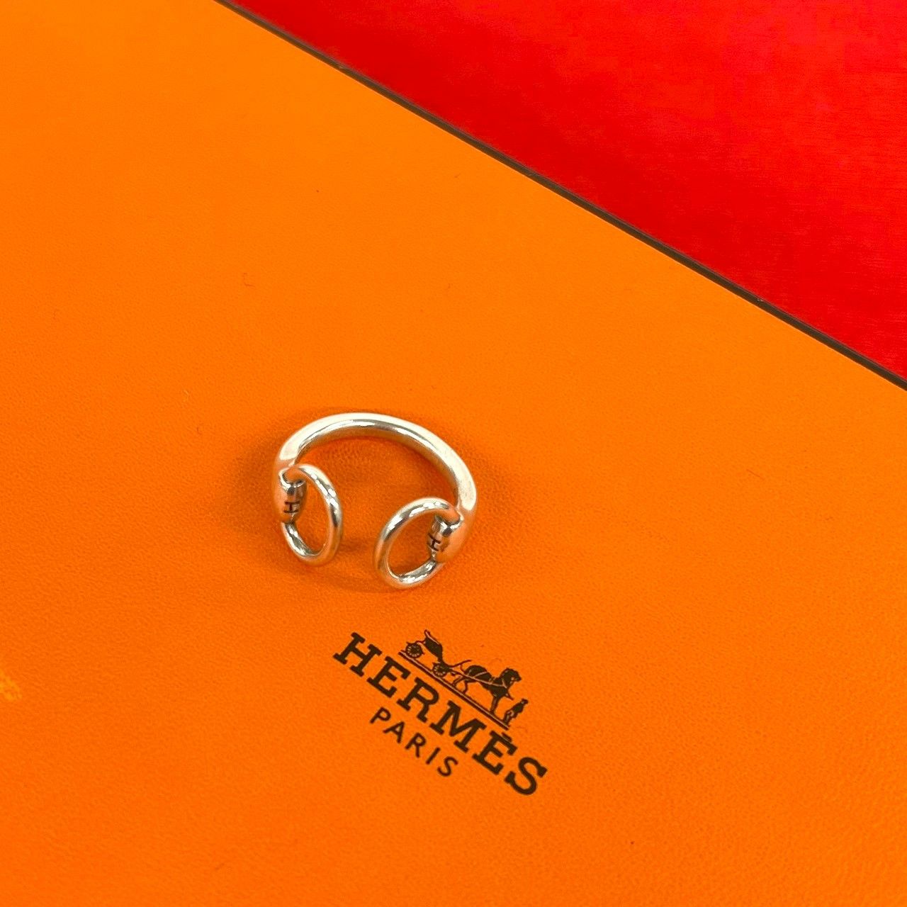 極 美品 希少品 HERMES エルメス ヴィンテージ ナウシカリング 925