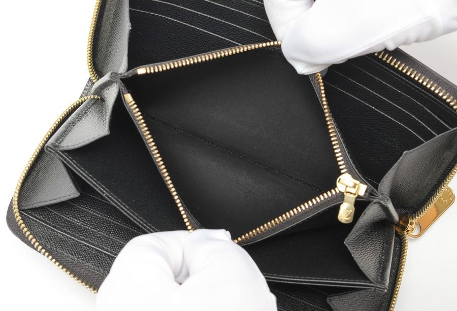 ルイヴィトン / LOUIS VUITTON　ジッピー ウォレット / ラウンドファスナー　M68755　エピ グレインレザー　ノワール(ブラック) 【中古】 ルイヴィトン / LOUIS VUITTON ジッピー ウォレット / ラウンド