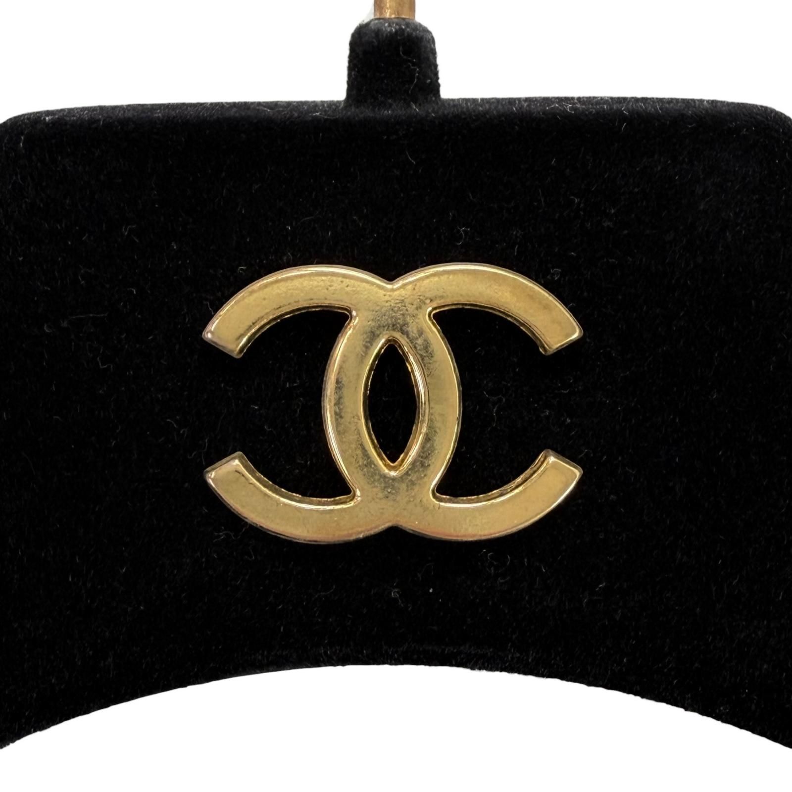 シャネル　ハンガー　12本　CHANEL ベロアハンガー ドンドン見直し】美品◇CHANEL シャネル ココマークデザイン ベロア