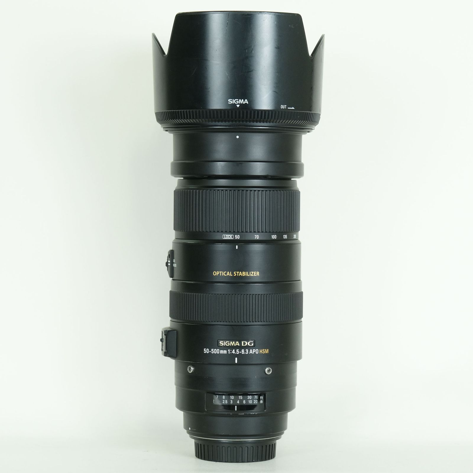 難あり品] SIGMA APO 50-500mm F4.5-6.3 DG OS HSM (キヤノンEF用 