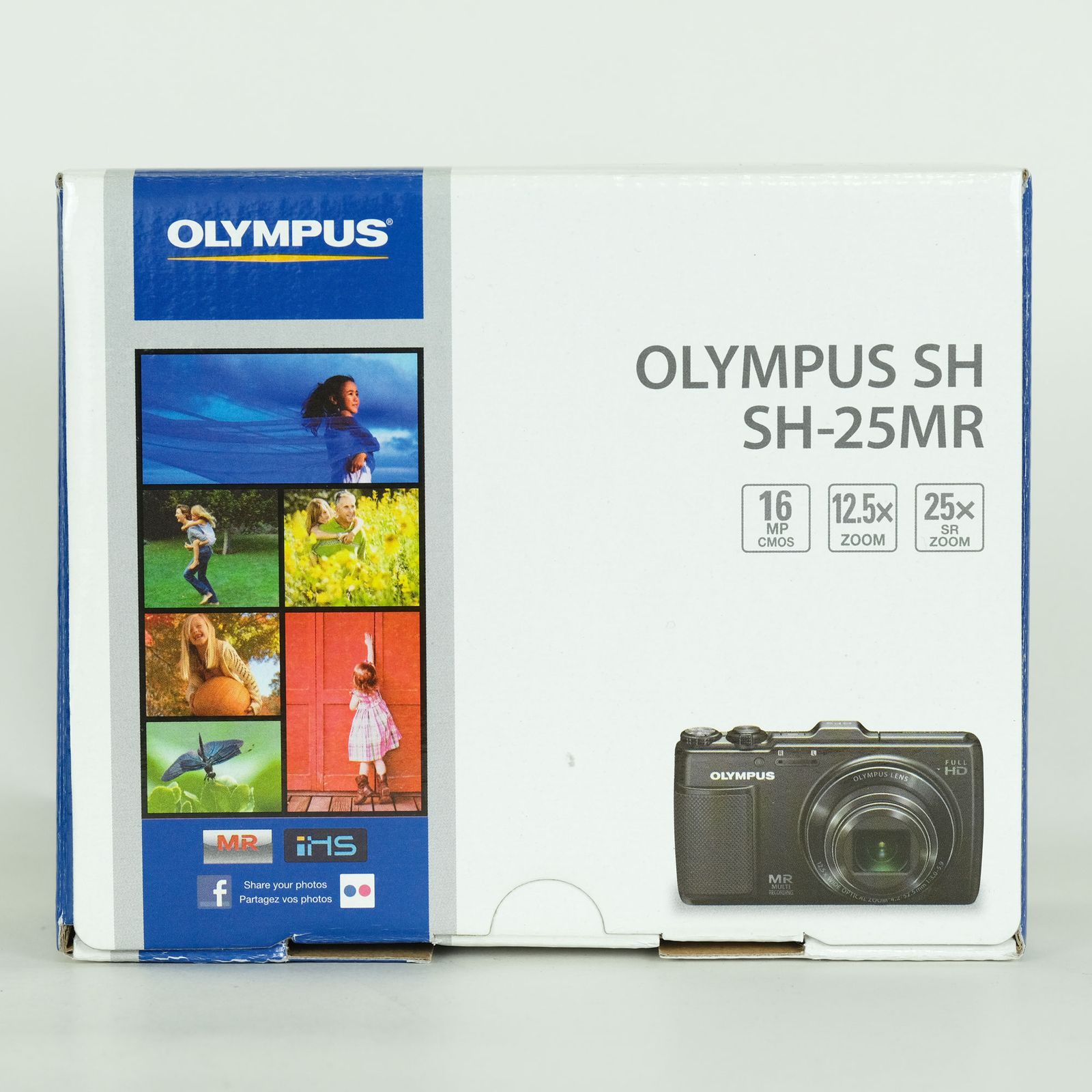 美品] OLYMPUS SH-25MR WHT ホワイト | コンパクトデジタルカメラ