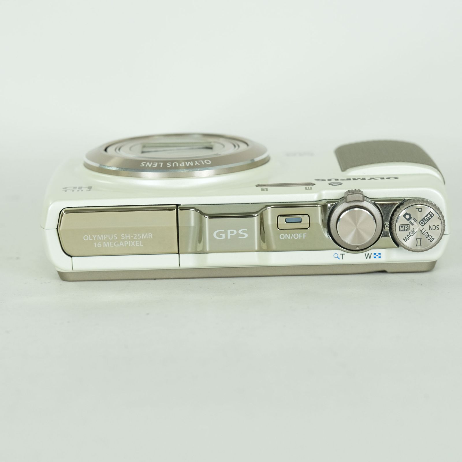 美品] OLYMPUS SH-25MR WHT ホワイト | コンパクトデジタルカメラ