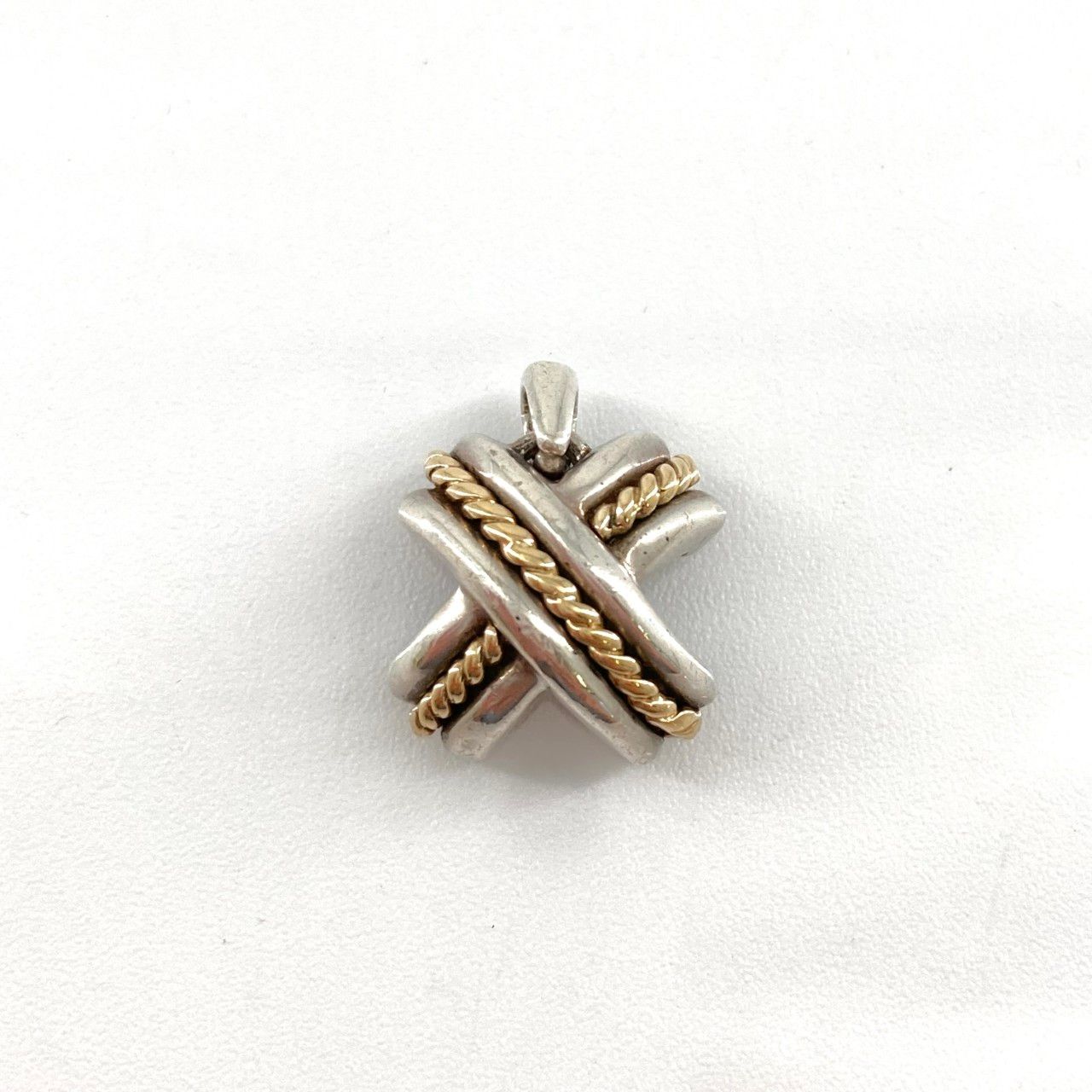 TIFFANY&Co.（ティファニー） シグネチャークロス Ag925/750 