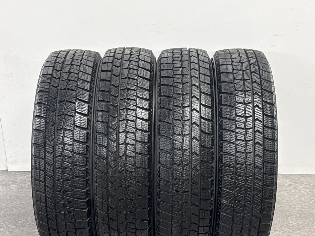 バリ溝】ダンロップ ウィンターマックス WM02 155/65R14 4本 N-BOX N