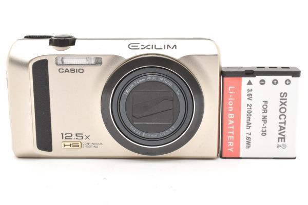 ☆良品☆ CASIO カシオ EXILIM EX-ZR310 ゴールドコンパクトデジタル