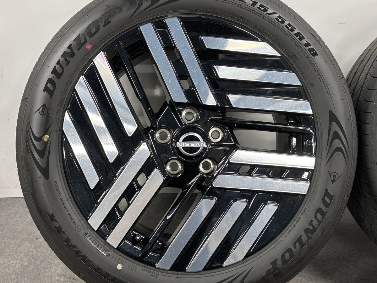 2026年製 新車外し】ニッサン ZE2 リーフ Xグレード 純正 18in 7J +50