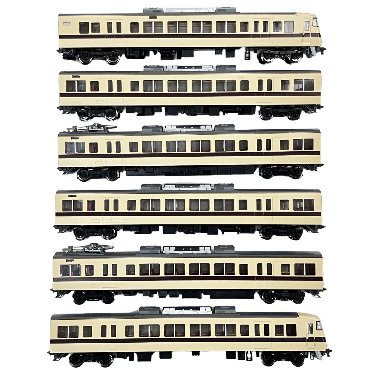 最新作プライズフィギュア 6体 TOMIX 98745 国鉄 117系100番台 近郊電車 新快速 6両セット Nゲージ